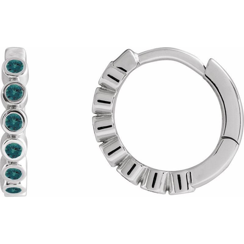 Hinged Hoop Earrings No. 8