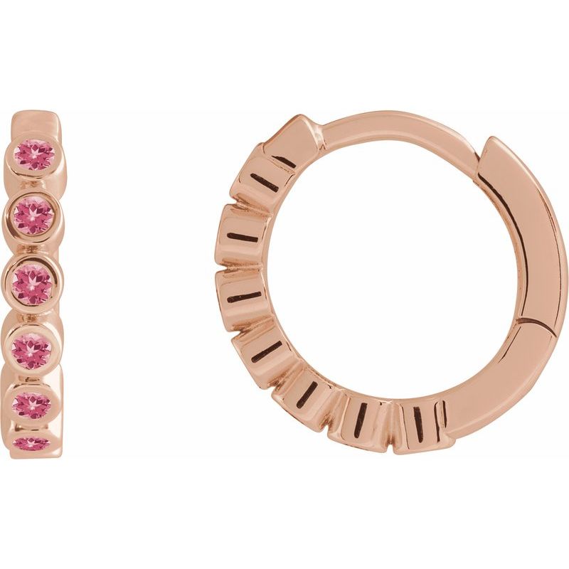 Hinged Hoop Earrings No. 8
