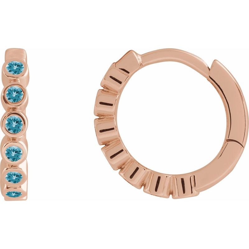 Hinged Hoop Earrings No. 8