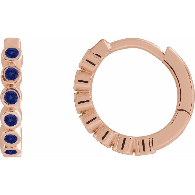 Hinged Hoop Earrings No. 8