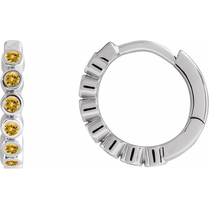 Hinged Hoop Earrings No. 8