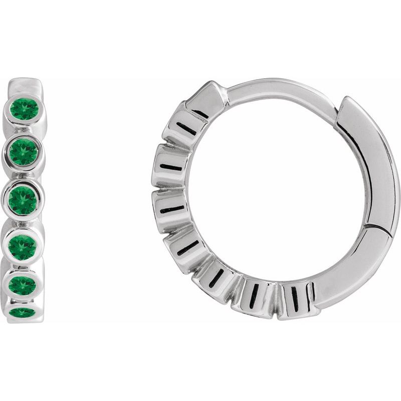 Hinged Hoop Earrings No. 8