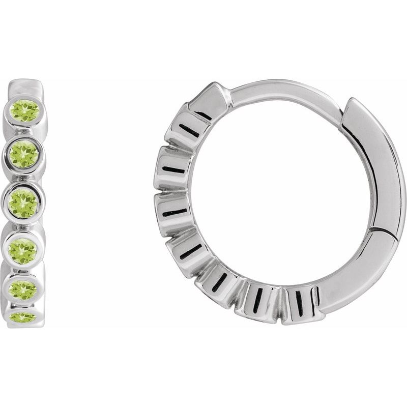 Hinged Hoop Earrings No. 8