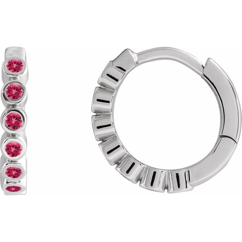 Hinged Hoop Earrings No. 8