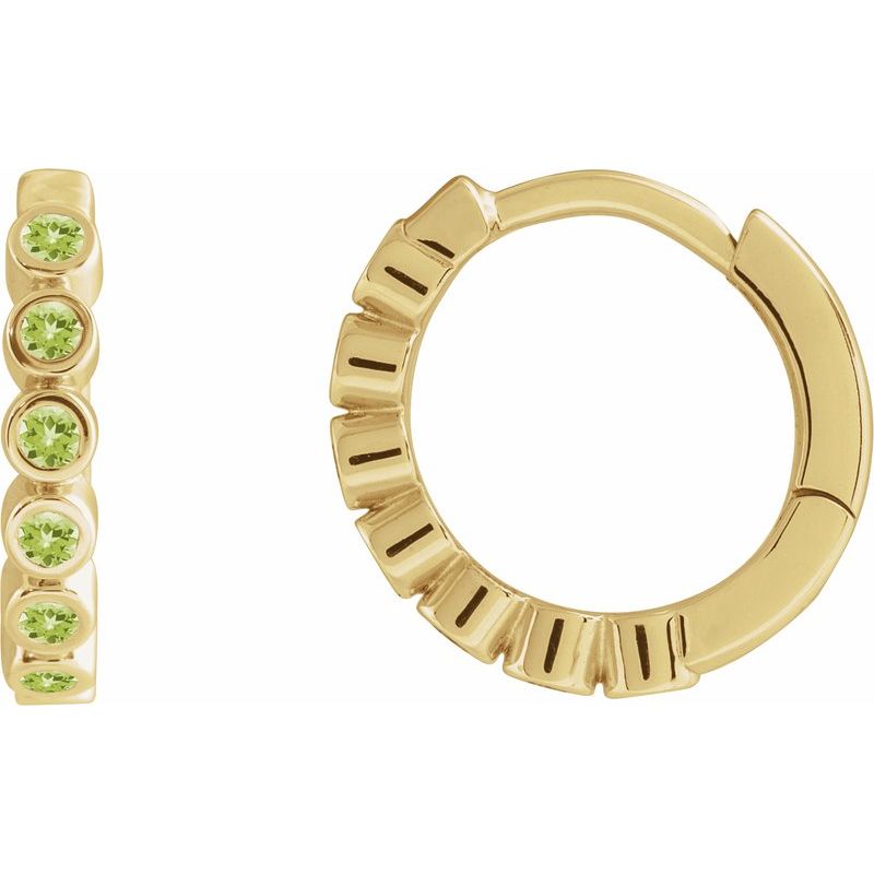 Hinged Hoop Earrings No. 8
