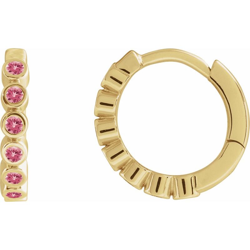 Hinged Hoop Earrings No. 8
