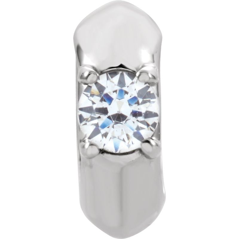 Birth of a Child Imitation Birthstone Spacer Charm/Pendant