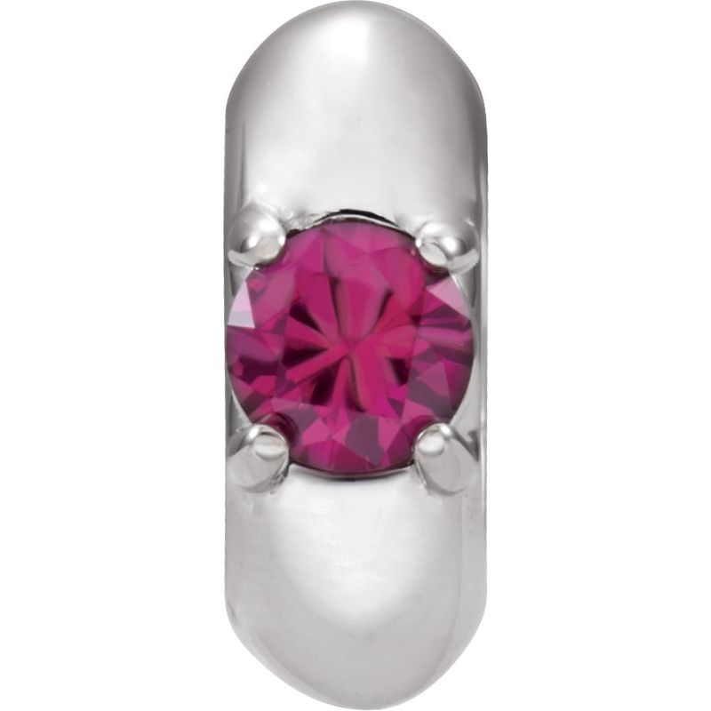 Birth of a Child Imitation Birthstone Spacer Charm/Pendant
