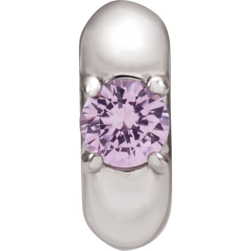Birth of a Child Imitation Birthstone Spacer Charm/Pendant