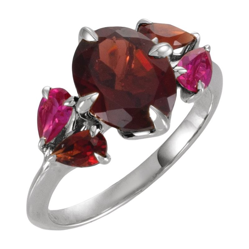 Claw-Prong Accented Ring