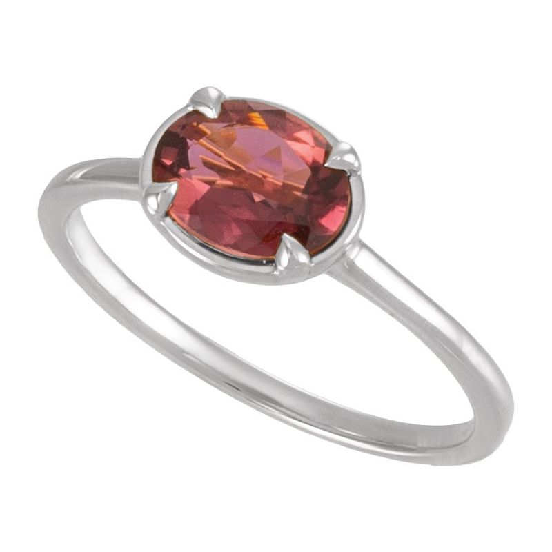 Claw-Prong Bezel-Style Solitaire Ring