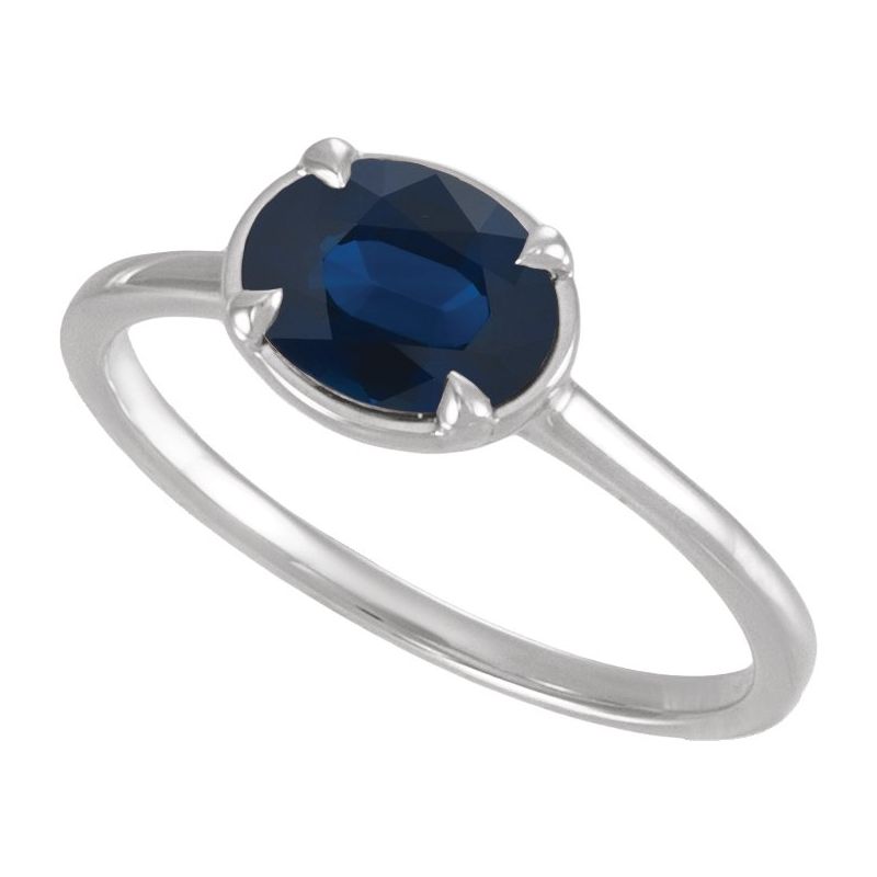 Claw-Prong Bezel-Style Solitaire Ring