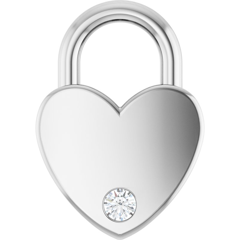 Engravable Locket Charm/Pendant