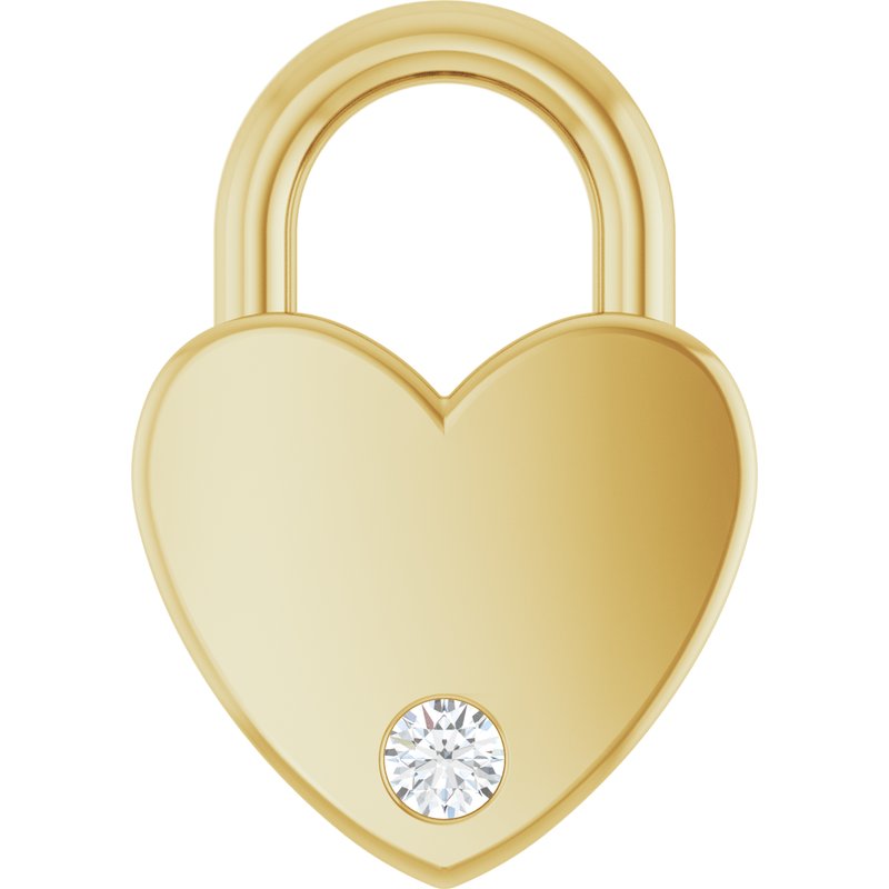 Engravable Locket Charm/Pendant