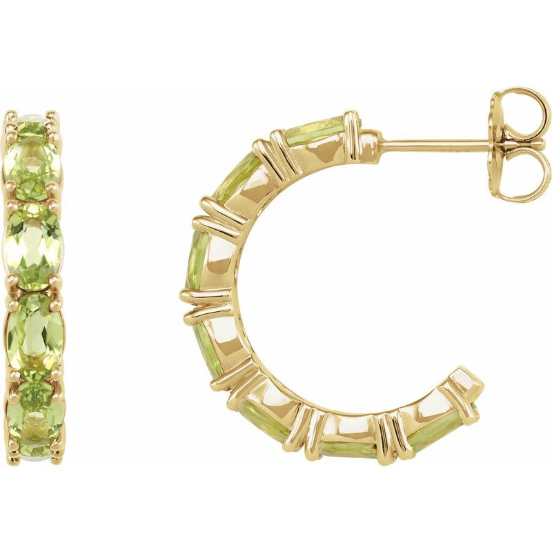 Accented Hoop Earrings No. 2