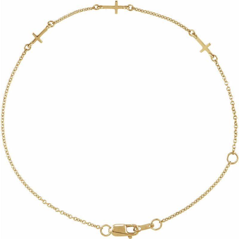 Cross Station Bracelet