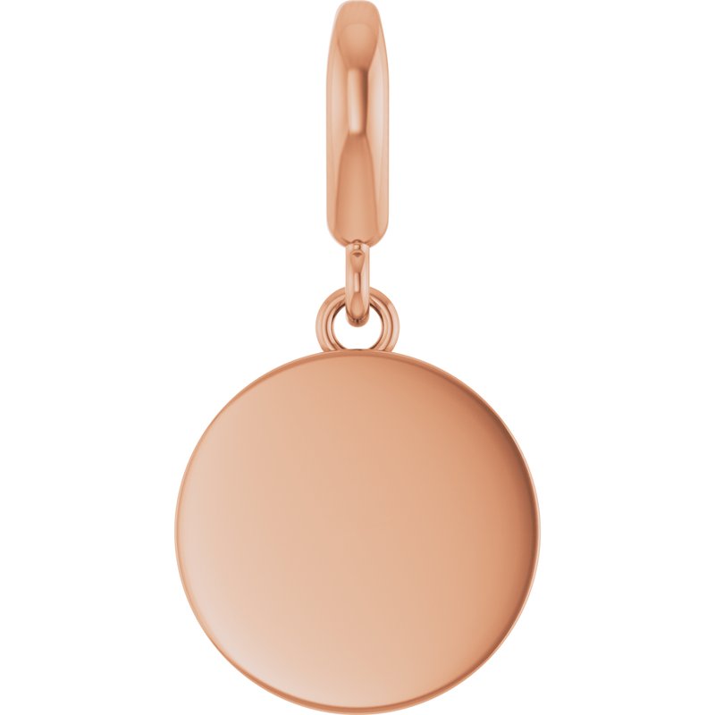 Engravable Disc Charm/Pendant No. 2