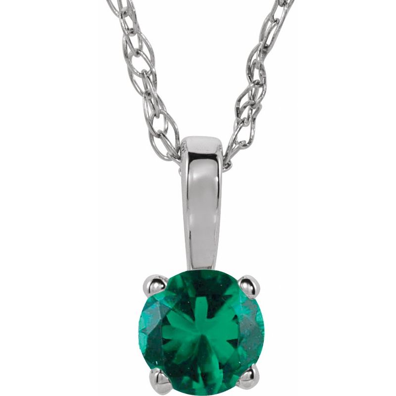 Youth Birthstone Necklace or Pendant