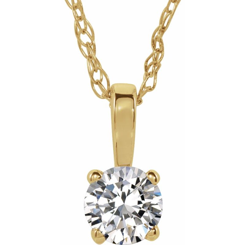 Youth Birthstone Necklace or Pendant