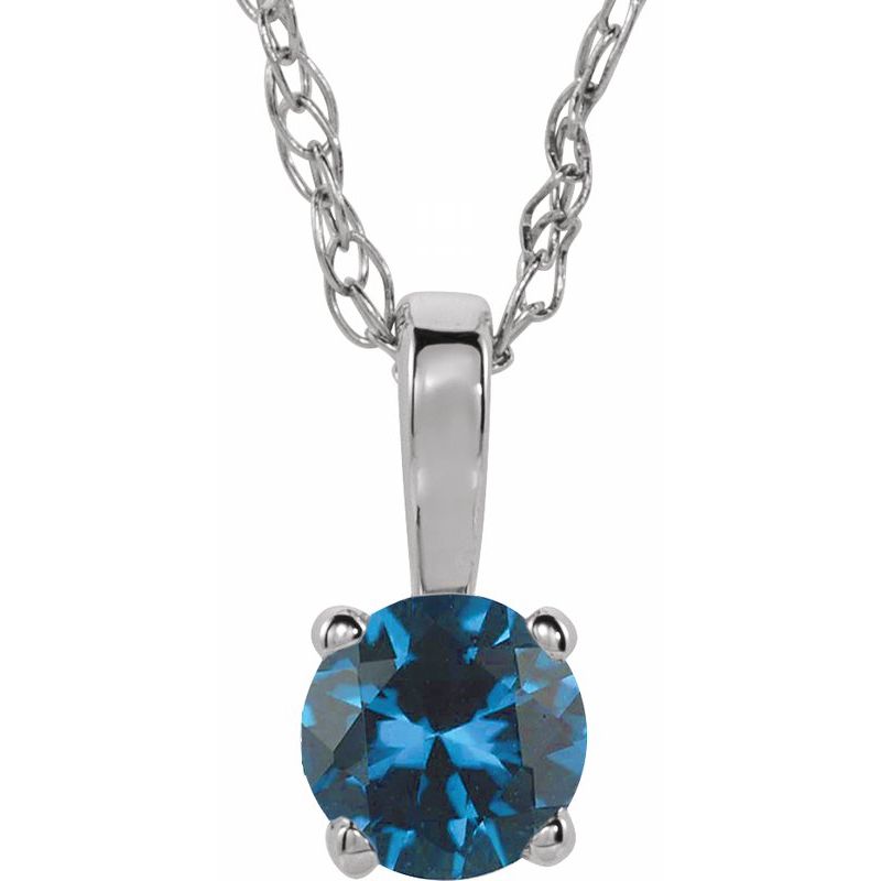 Youth Birthstone Necklace or Pendant