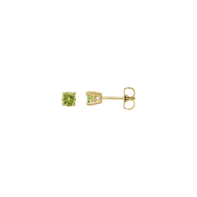 Round 4-Prong Stud Earrings No. 2