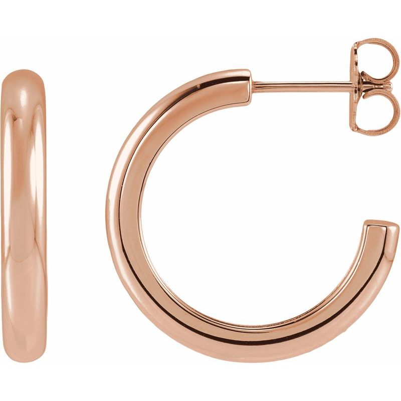 Lightweight Hoop Earrings