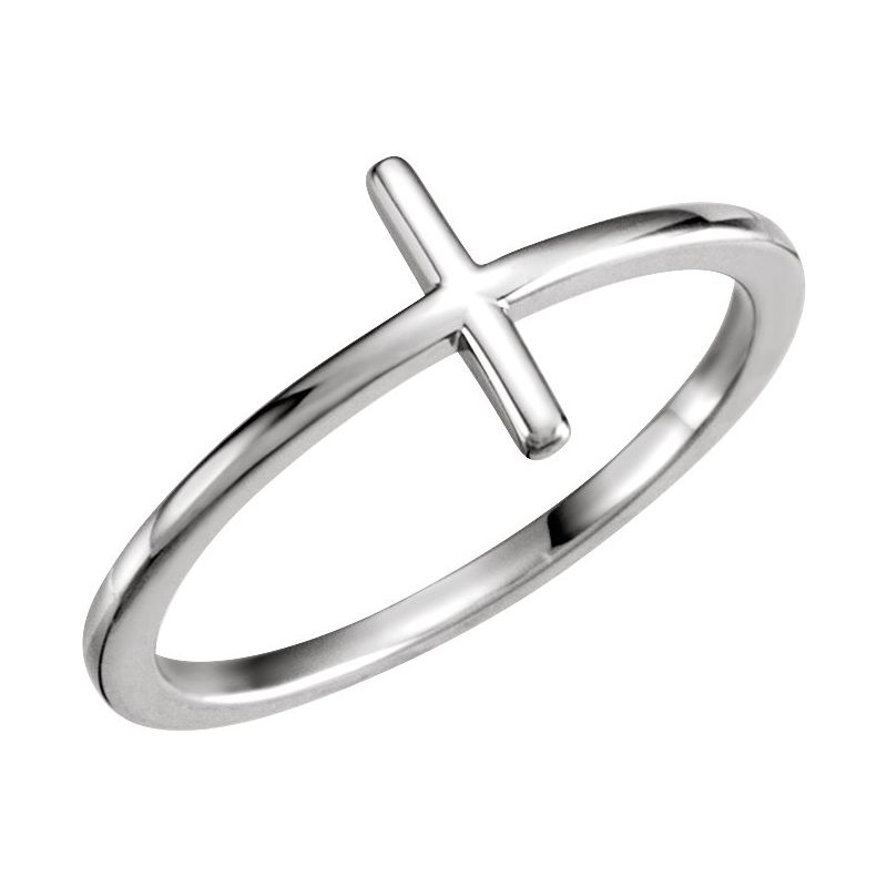 Sideways Cross Ring No. 2