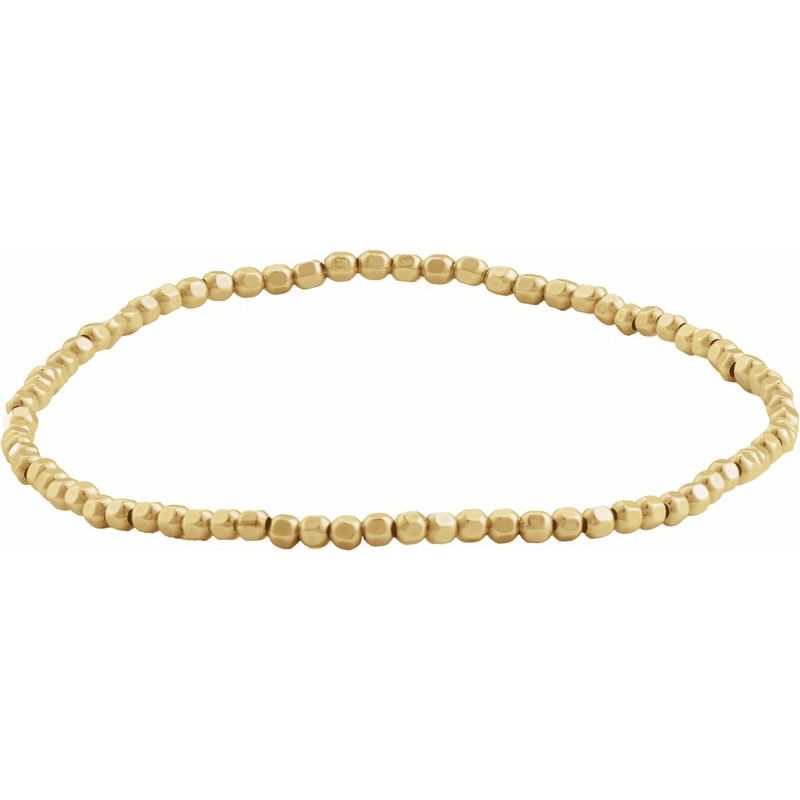 Beaded Elastic 6 1/2" Bracelet