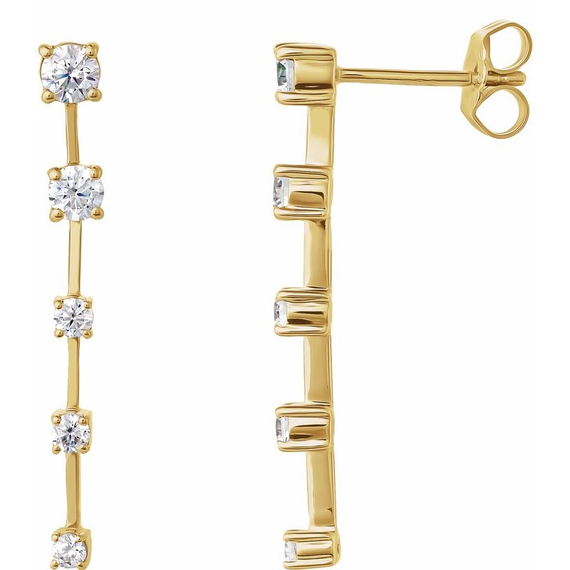 Accented Drop Earrings