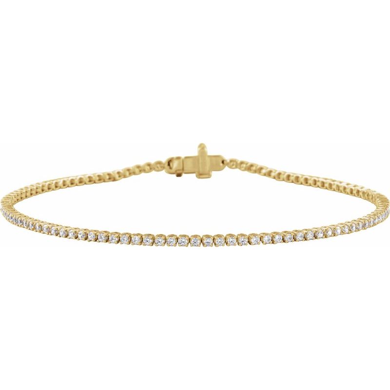 Low Profile Line Bracelet
