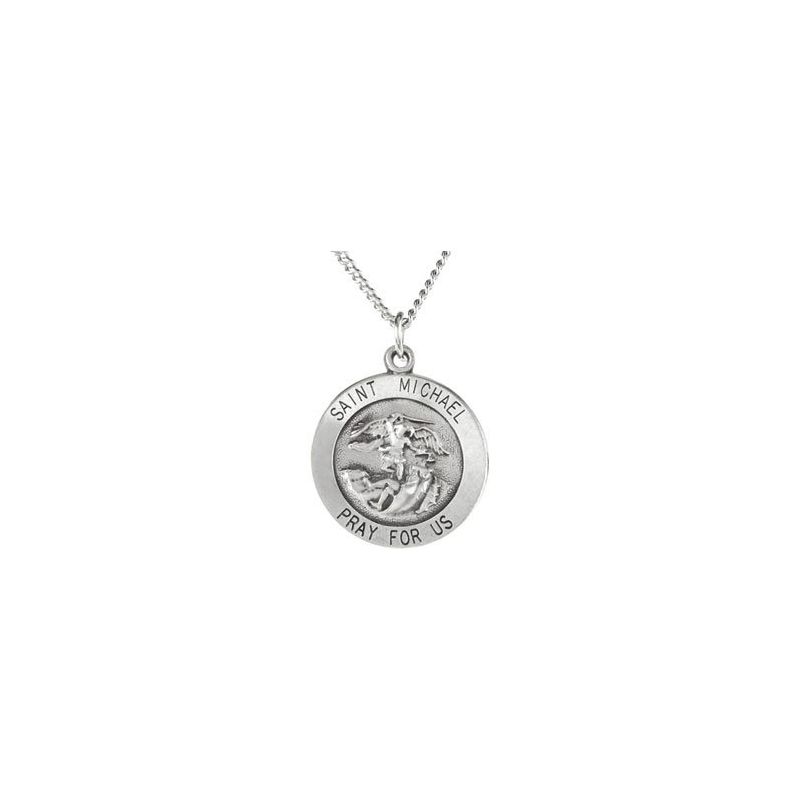 St. Michael Medal Necklace or Pendant