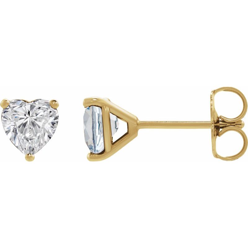 Heart Cocktail-Style Earrings