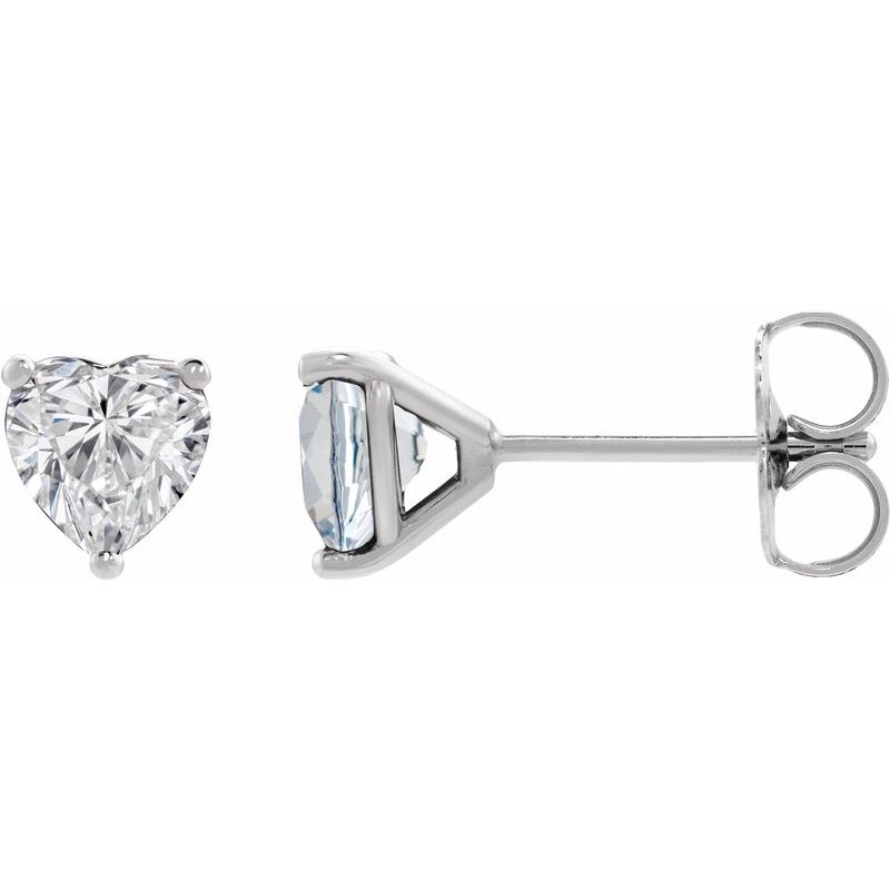Heart Cocktail-Style Earrings