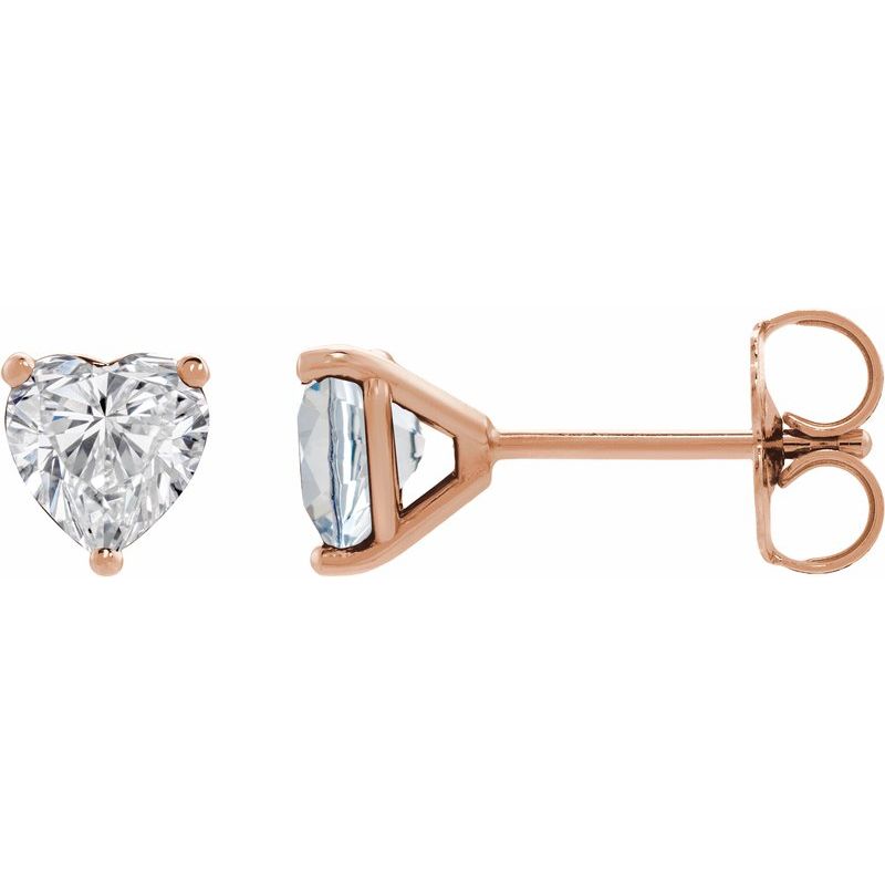 Heart Cocktail-Style Earrings
