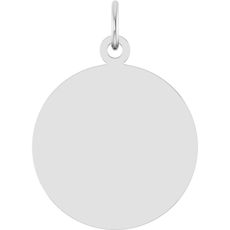 Engravable Disc Necklace & Pendant