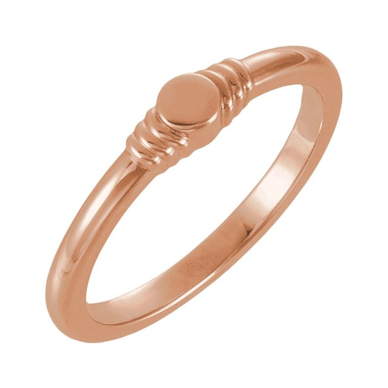 Engravable Stackable Ring No. 2