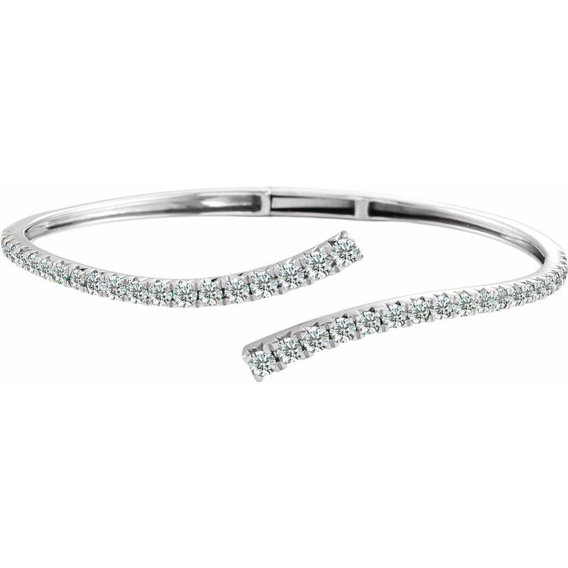 Graduated Bypass Cuff Bracelet
