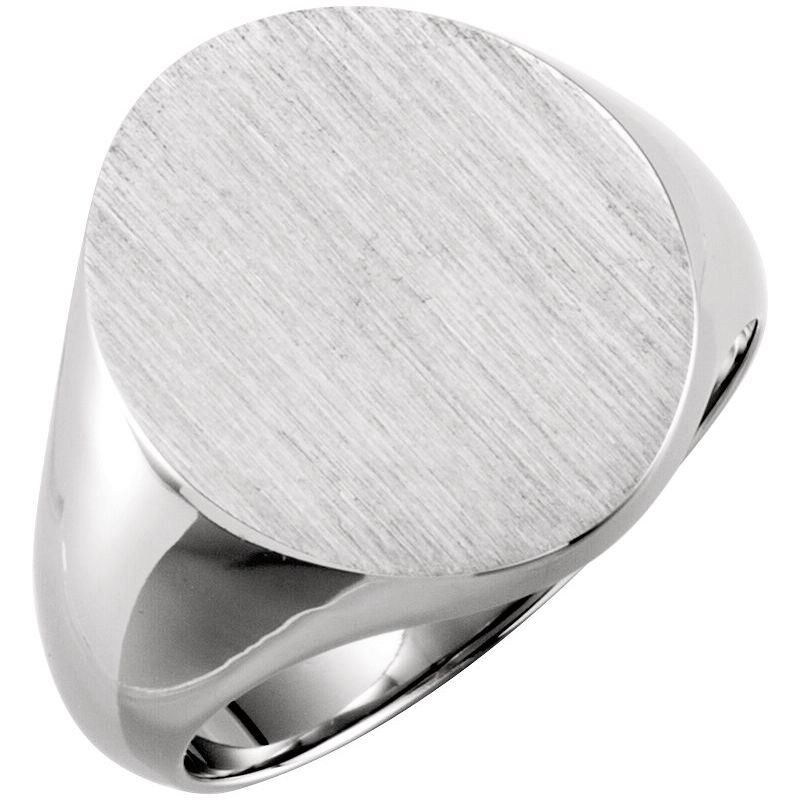 Oval Signet Ring No. 8