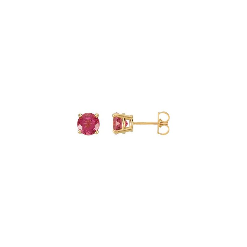 Round 4-Prong Stud Earrings No. 2