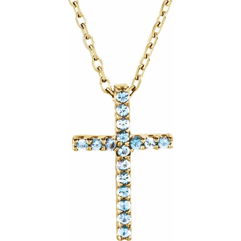 Petite Cross Necklace or Pendant