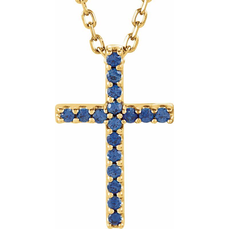 Petite Cross Necklace or Pendant