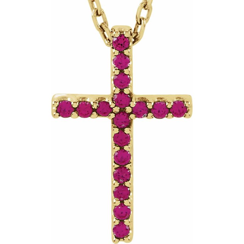 Petite Cross Necklace or Pendant