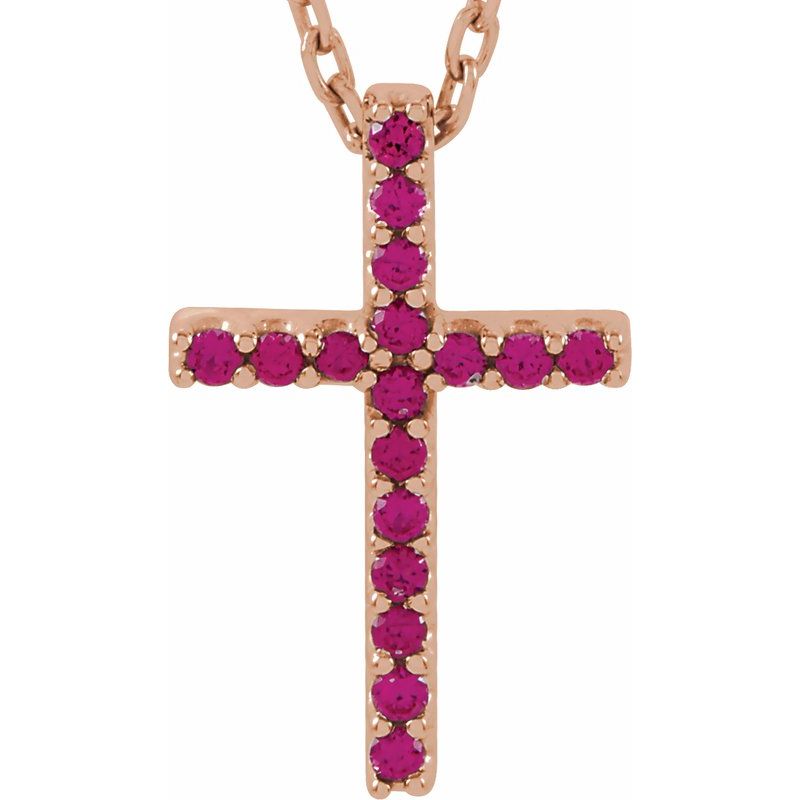 Petite Cross Necklace or Pendant
