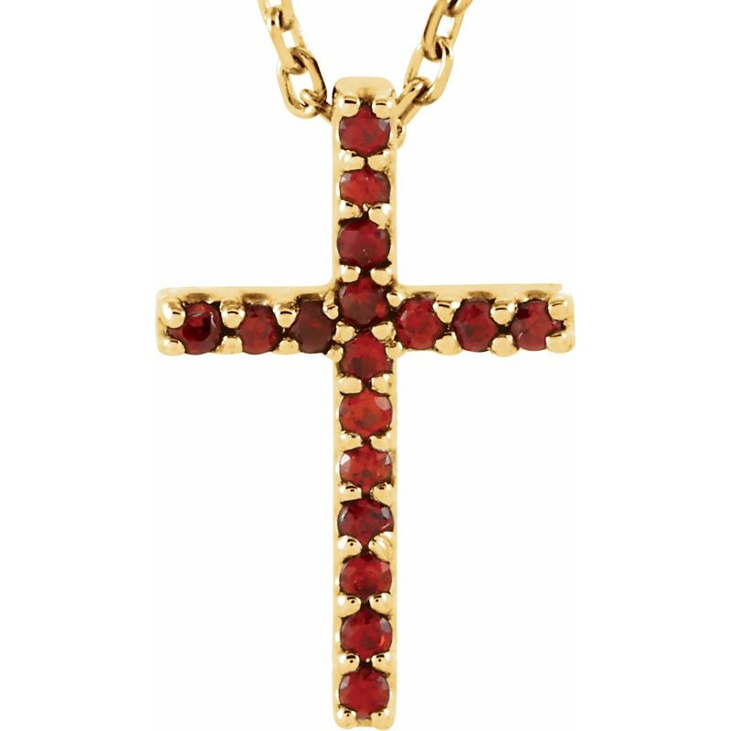 Petite Cross Necklace or Pendant