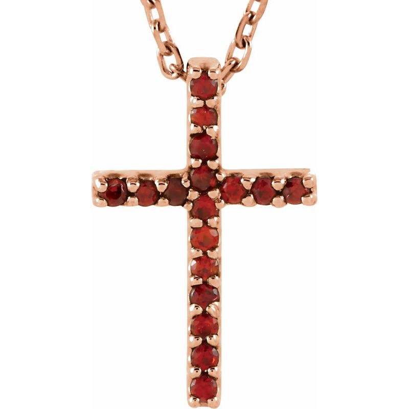 Petite Cross Necklace or Pendant