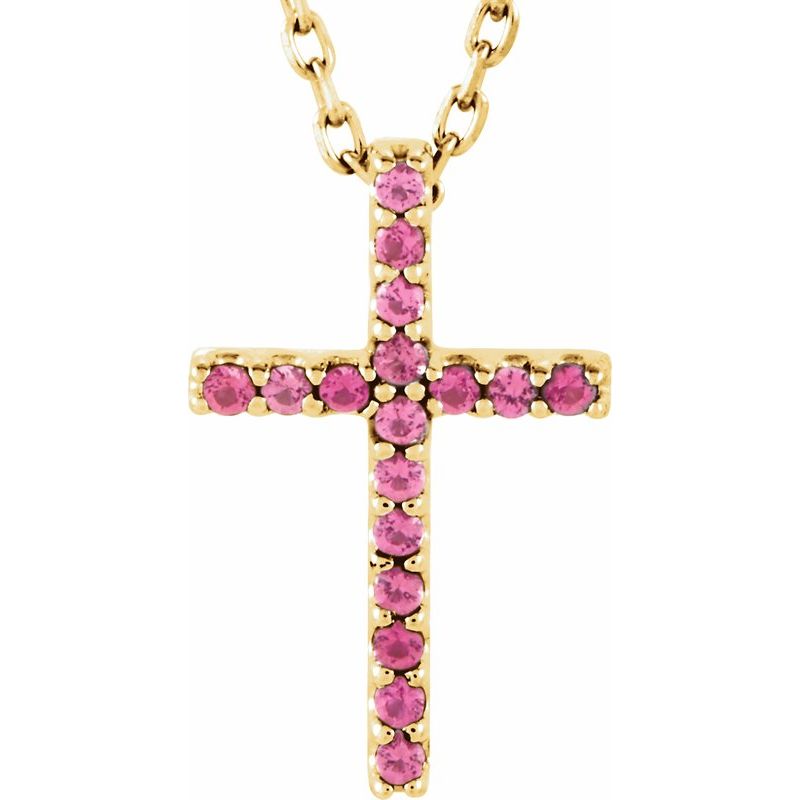 Petite Cross Necklace or Pendant