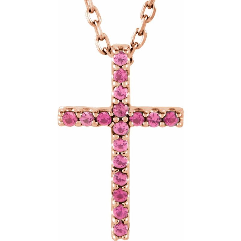 Petite Cross Necklace or Pendant