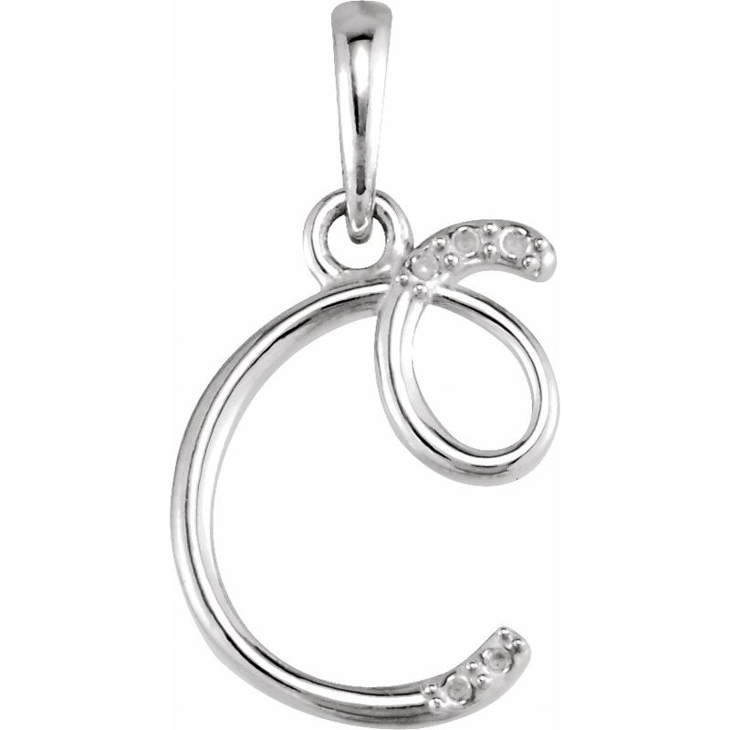 Initial Necklace or Pendant