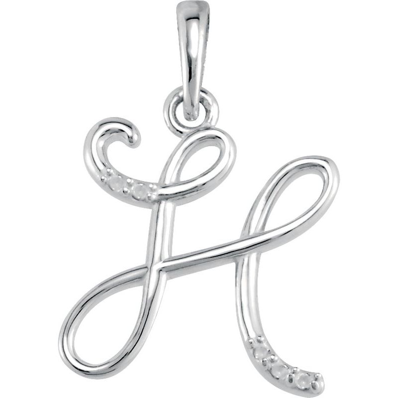 Initial Necklace or Pendant