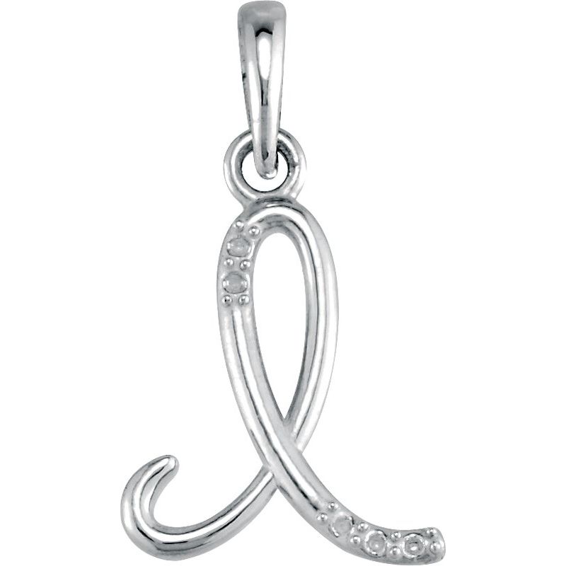 Initial Necklace or Pendant
